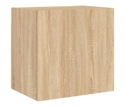 4-Daļīgs Tv Skapīšu Komplekts, Koka Krāsa, Inženierijas Koks Vidaxl