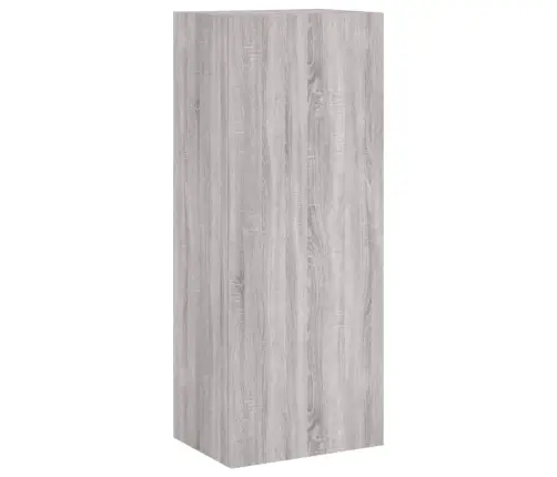 Sieninė Tv Sekcija, 5 Dalių, Pilka Ąžuolo, Apdirbta Mediena