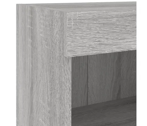 4-Osaline Telerikappide Komplekt Led-Tuledega, Hall Sonoma Tamm