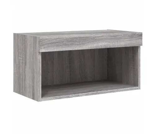 6-Daļīgs Tv Skapīšu Komplekts Ar Led, Pelēka Ozola Vidaxl 6-Daļīgs Tv Skapīšu Komplekts Ar Led, Pelēka Ozola Vidaxl