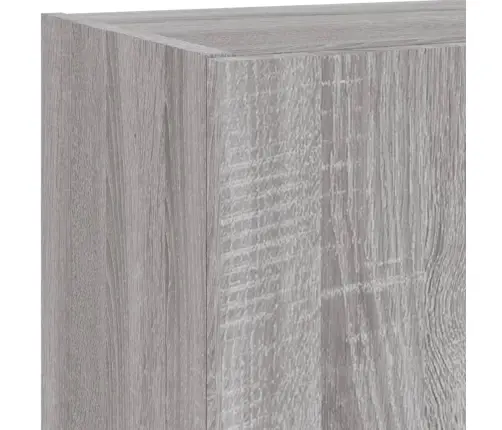 4-Osaline Telerikappide Komplekt Led-Tuledega, Hall Sonoma Tamm