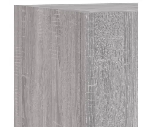 4-Osaline Telerikappide Komplekt Led-Tuledega, Hall Sonoma Tamm