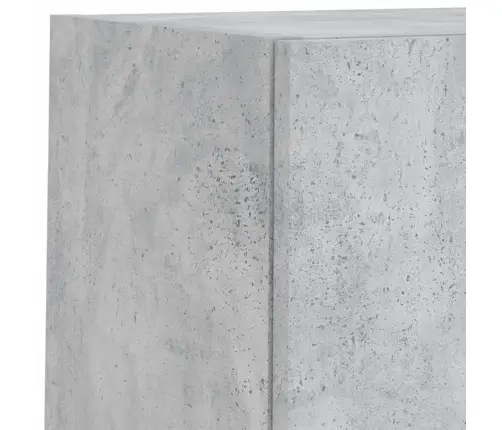 6-Daļīgs Tv Skapīšu Komplekts Ar Led, Betona Pelēks Vidaxl