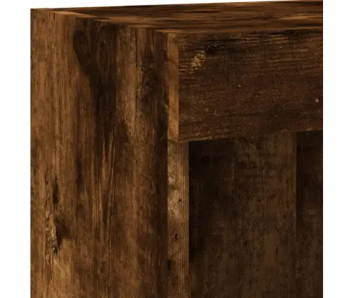 6-Daļīgs Tv Skapīšu Komplekts Ar Led, Ozola, Inženierijas Koks Vidaxl