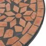 Mosaiikplaadiga Bistroolaud, Terrakota, Ø50X70 cm Keraamiline