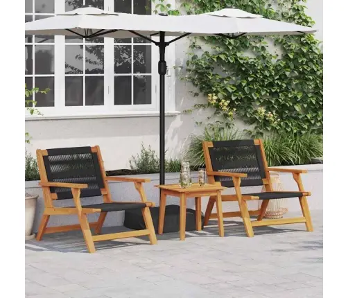 Sānu Galds 45X45X40 Cm Cietais Akāciju Koks Vidaxl