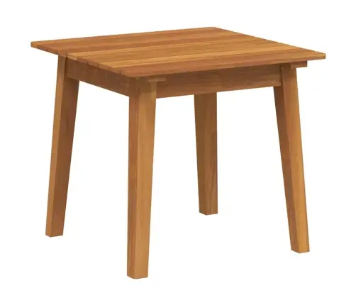 Sānu Galds 45X45X40 Cm Cietais Akāciju Koks Vidaxl
