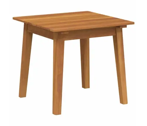 Sānu Galds 45X45X40 Cm Cietais Akāciju Koks Vidaxl