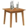 Sānu Galds 45X45X40 Cm Cietais Akāciju Koks Vidaxl