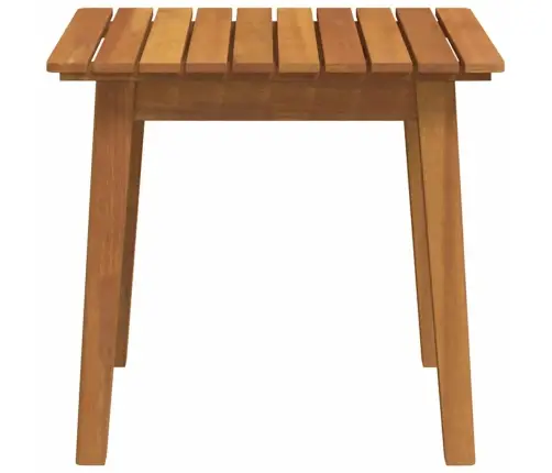 Sānu Galds 45X45X40 Cm Cietais Akāciju Koks Vidaxl