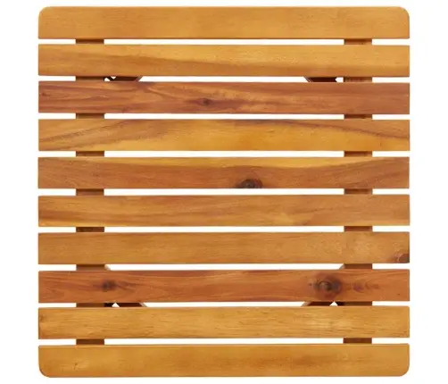 Sānu Galds 45X45X40 Cm Cietais Akāciju Koks Vidaxl