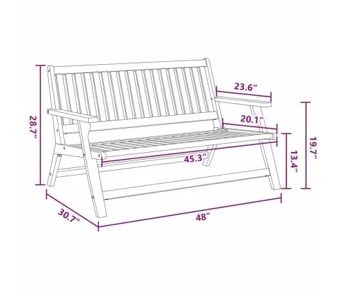 Dārza Sols 122.5X77X74 Cm Masīvkoks No Akācijas Vidaxl Dārza Sols 122.5X77X74 Cm Masīvkoks No Akācijas Vidaxl