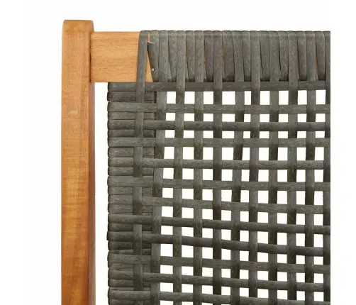 Dārza Sols Pelēks 122X76X73.5 Cm Cietais Akācijas Koks Vidaxl