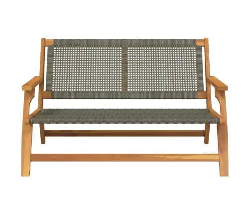 Dārza Sols Pelēks 122X76X73.5 Cm Cietais Akācijas Koks Vidaxl