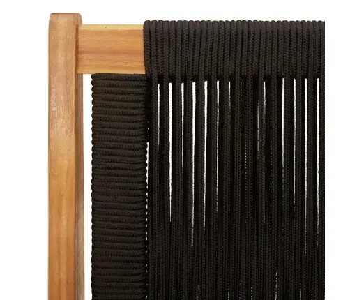 Dārza Sols Melns 76X122X73 Cm No Solidā Akācijas Koka Vidaxl