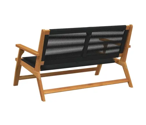 Sodo Baldai Juoda 122 X 78 X 73 Cm Kietos Akacijos Mediena