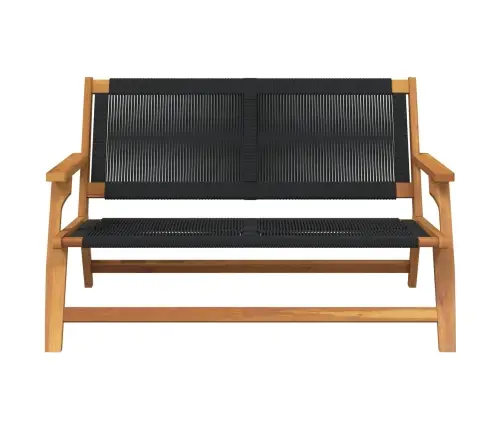 Sodo Baldai Juoda 122 X 78 X 73 Cm Kietos Akacijos Mediena