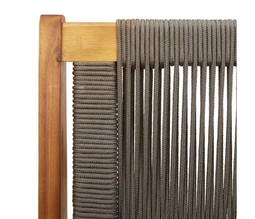 Dārza Sols Pelēks 76X122X73 Cm Cieta Koksnes Akācijas Vidaxl