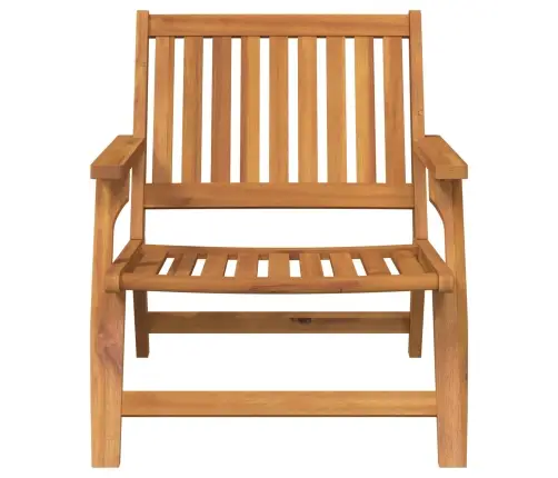 Sodo Baldų Komplektas 2 Pcs Ruda Kietos Akacijos Mediena