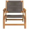 Dārza Krēsli 2 Gab. Pelēks 67X78X73 Cm Cietais Akācijas Koks Vidaxl