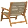 Sodo Baldai 2 Pcs Smėlio 78 X 67 X 73Cm