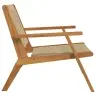 Sodo Baldai 2 Pcs Smėlio 78 X 67 X 73Cm