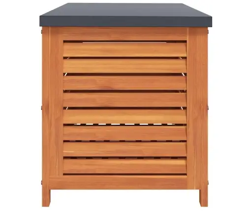 Dārza Uzglabāšanas Kaste, 90X48X55 Cm, Eikalipta Masīvkoks Vidaxl