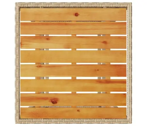 3-Osaline Bistrookomplekt Patjadega, Beež, Polürotang