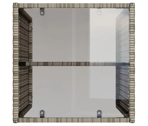 4-Daļīgs Dārza Dīvāna Komplekts Ar Matračiem, Pelēks Pe Pinums Vidaxl