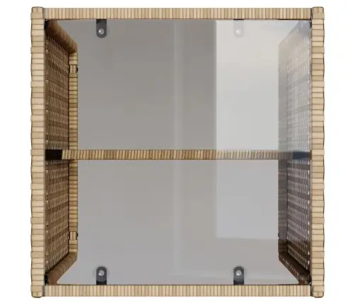 4-Daļīgs Dārza Dīvāna Komplekts, Matrači, Bēša Pe Rotangpalma Vidaxl