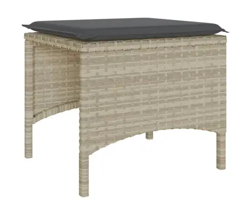 Divvietīgs Dārza Dīvāns Ar Galdu Un Krēsliem, Pelēks, Pe Vidaxl