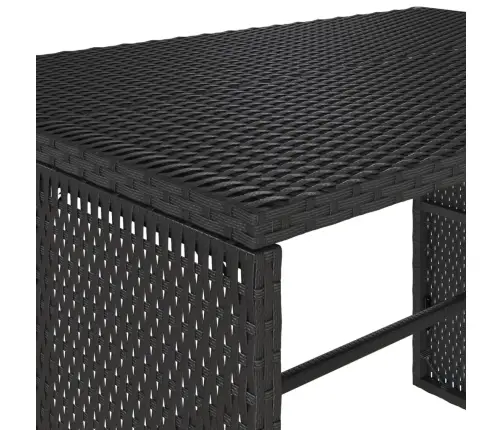 3-Daļīgs Dārza Mēbeļu Komplekts, Matrači, Pe Rotangpalma Vidaxl