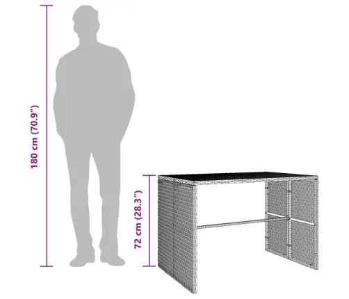 3-Osaline Aiamööbli Komplekt Patjadega, Beež, Polürotang