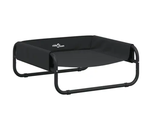 Pakelta Lova Šunims, Antracito, Oksfordo Audinys Ir Plienas