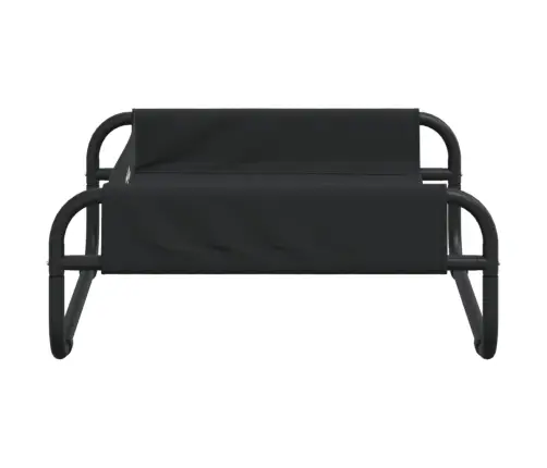 Pakelta Lova Šunims, Antracito, Oksfordo Audinys Ir Plienas