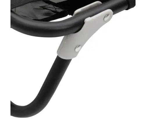 Lova Šunims, Antracito, Oksfordo Audinys/Plienas, Sulankstoma