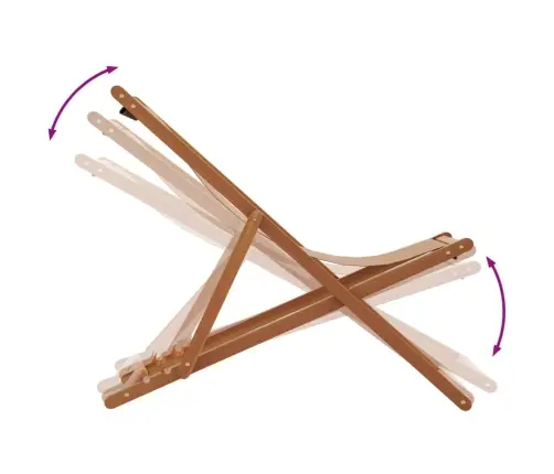 Saliekams Pludmales Krēsls, Eikalipta Masīvkoks, Audums Vidaxl Saliekams Pludmales Krēsls, Eikalipta Masīvkoks, Audums Vidaxl