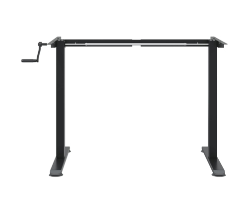Rašomojo Stalo Rėmas, Juodas, (94–135)X60X(70–114)cm Plienas