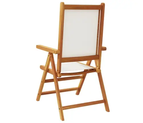 Dārza Krēsli, 2 Gab., Krēmbalti, Akācijas Masīvkoks, Audums Vidaxl