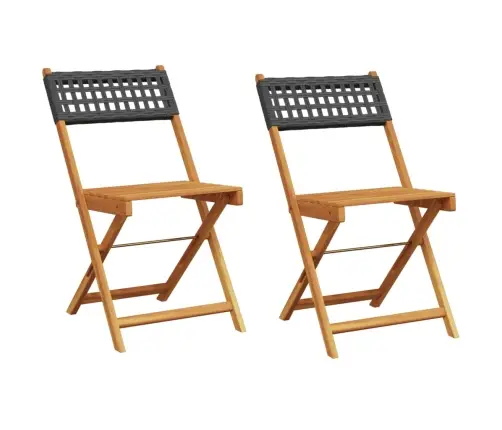 Bistrootoolid 2 Tk, Must, Akaatsiapuit Ja Polürotang