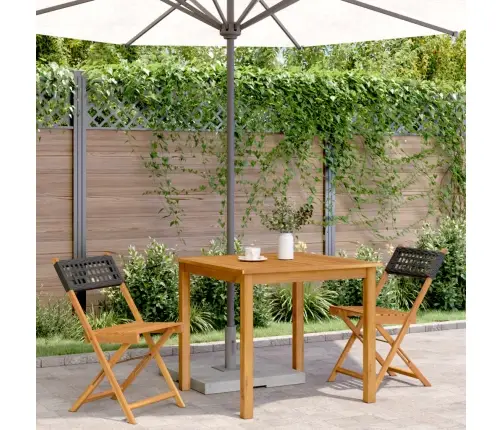 Bistrootoolid 2 Tk, Must, Akaatsiapuit Ja Polürotang