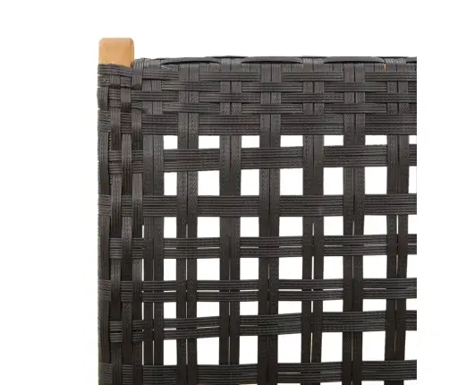 Sodo Kėdės, 2Vnt., Juodos, Akacijos Masyvas Ir Poliratanas