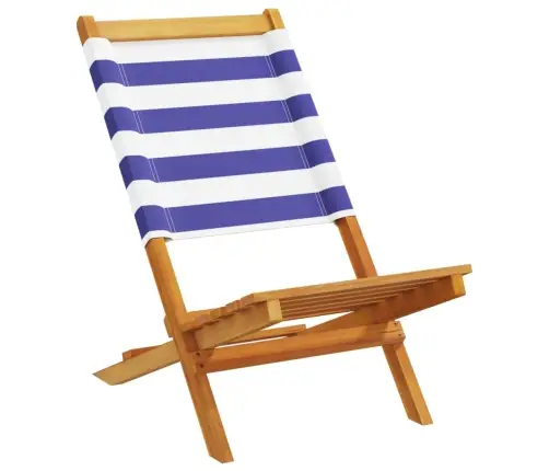 Aiatoolid 2 Tk, Sinine Ja Valge, Akaatsiapuit Ja Kangas