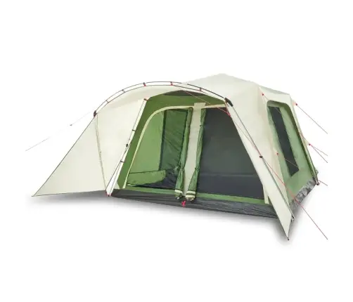 Ģimenes Telts Ar Lieveni , 9 Personām, Zaļa Vidaxl