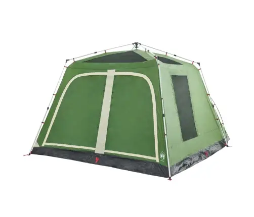 Ģimenes Telts Ar Lieveni , 9 Personām, Zaļa Vidaxl