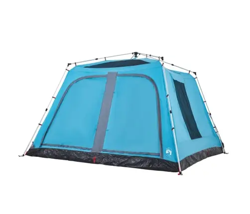 Ģimenes Telts Ar Lieveni, 9 Personām, Zils Vidaxl