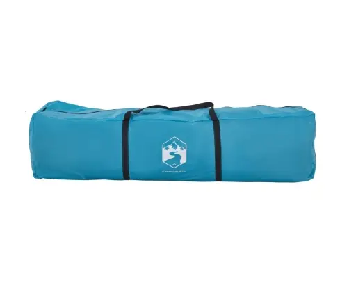 Ģimenes Telts Ar Lieveni, 9 Personām, Zils Vidaxl