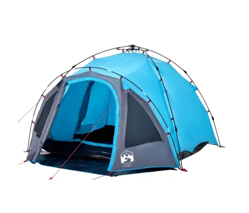 Matkatelk 3 Inimesele, Kuppel, Sinine, Kiirvabastus