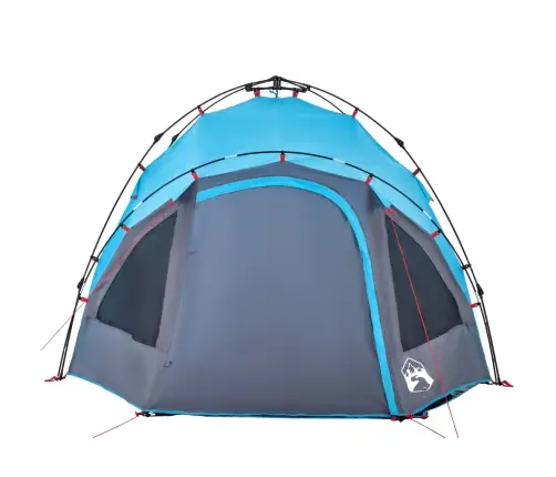 Matkatelk 3 Inimesele, Kuppel, Sinine, Kiirvabastus