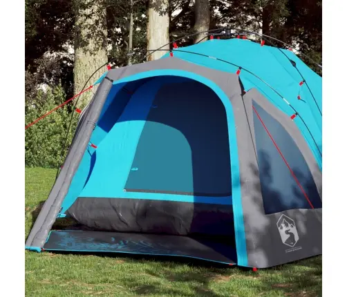 Matkatelk 3 Inimesele, Kuppel, Sinine, Kiirvabastus